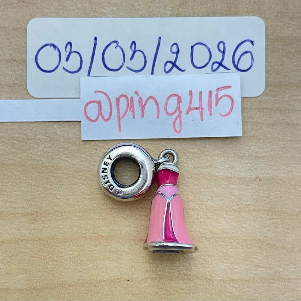 Pandora Disney Aurora Dress dangle - Picture 9 of 12
